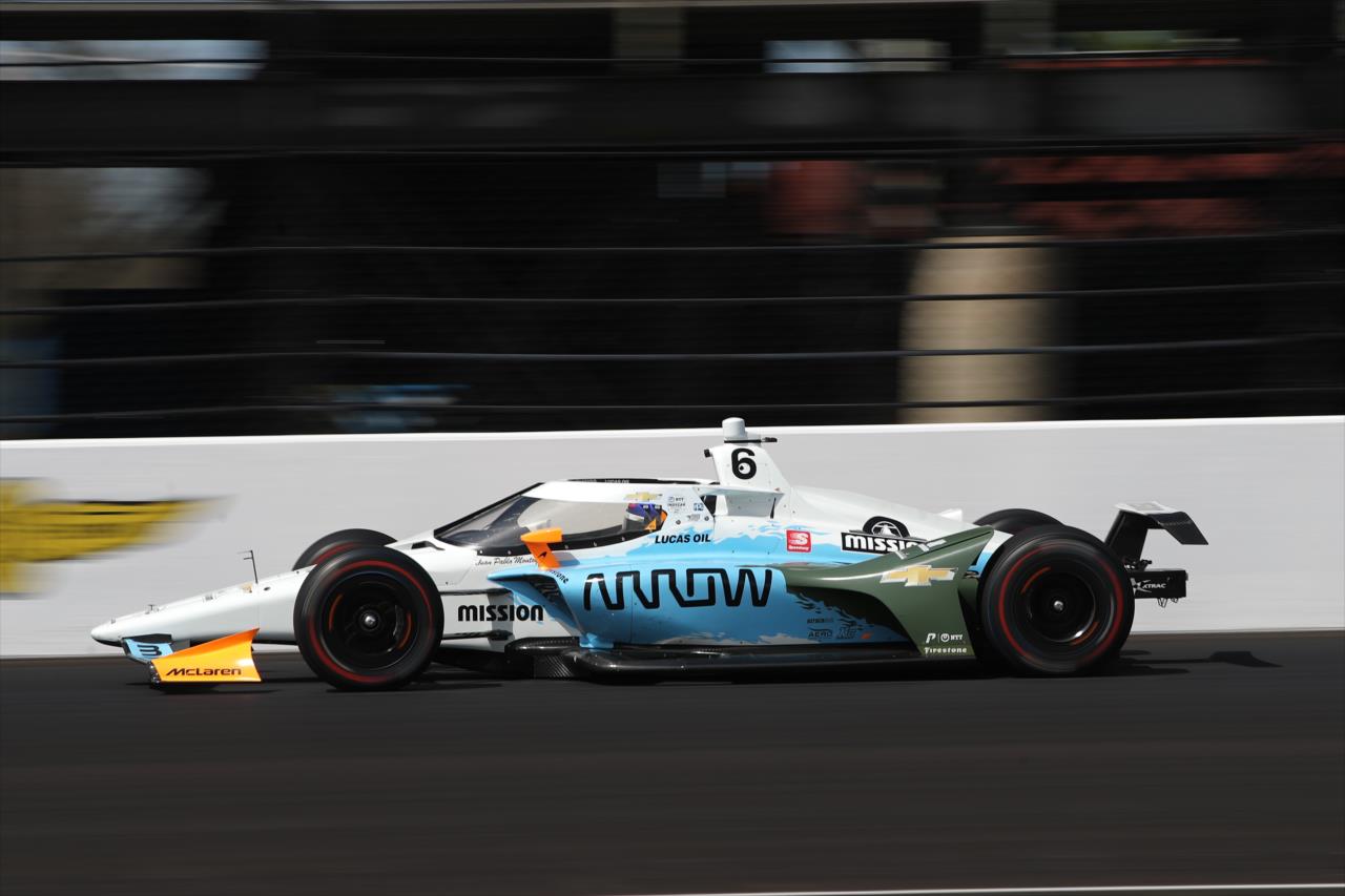 Juan Pablo Montoya - Indianapolis 500 Open Test - By: Chris Owens -- Photo by: Chris Owens